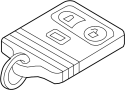 View Keyless Entry Transmitter Full-Sized Product Image