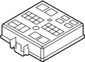 Image of Cover. Fuse. Top. (Upper). A component which. image for your 2018 Ford Police Interceptor Sedan   