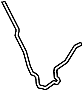View Engine Timing Cover Gasket (Front, Upper) Full-Sized Product Image