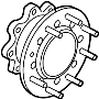View Hub. Spacer. Wheel.  Full-Sized Product Image