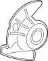 Image of Brake Dust Shield image for your 1989 Ford F-150   