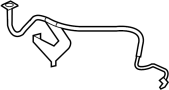 Image of Hose. Brake. A flexible Hose. image for your 2003 Ford Windstar   