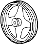View Power Steering Pump Pulley Full-Sized Product Image