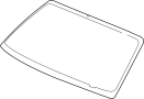 Image of Windshield image for your 2008 Ford F-150 5.4L Triton V8 FLEX M/T 4WD THE 60TH ANNIVERSARY EDITION Crew Cab Pickup Stepside 
