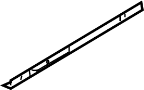 Image of Retainer. Weatherstrip. Roof Panel Bracket. SunRoof Seal Clip. A component that. image