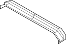 Image of Floor Pan Crossmember (Front, Rear) image for your 2003 Ford F-350 Super Duty 7.3L Power-Stroke V8 DIESEL A/T 4WD XL Crew Cab Pickup 