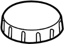 View Brake Master Cylinder Reservoir Cap Full-Sized Product Image