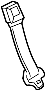 View Seat Belt Extension (Upper) Full-Sized Product Image