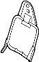 View Seat Back Frame (Upper) Full-Sized Product Image