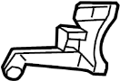Image of Seat. Support. Bracket. (Rear, Lower). A Bracket for a Seat. image for your 2018 Ford Transit-250  PTV Extended Cargo Van 