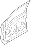 Image of Door Shell image for your 1997 Ford F-150 5.4L Triton V8 A/T RWD Base Standard Cab Pickup Stepside 