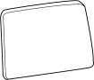 Image of Door Mirror Glass (Rear) image for your 1999 Ford Taurus  SE Sedan 