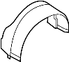 Image of Fender Splash Shield image for your 2021 Ford F-150 3.3L Duratec V6 FLEX A/T 4WD XL Standard Cab Pickup Fleetside 