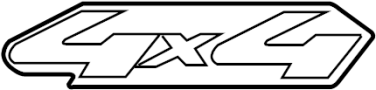View Truck Bed Decal Full-Sized Product Image