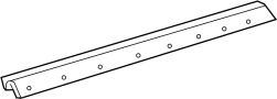 View Tailgate Molding (Upper) Full-Sized Product Image