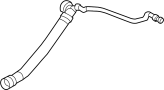 Image of Hose. (Lower). Engine Cooling. Flexible. image for your 1995 Ford F-250   