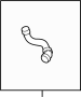 Image of HOSE ASSEMBLY. image for your 2011 Ford F-250 Super Duty  XLT Crew Cab Pickup Fleetside 