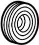 View A/C Compressor Clutch Pulley Full-Sized Product Image 1 of 2