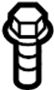 Image of Hood Hinge Bolt image