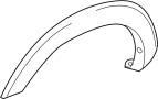 View Wheel Arch Molding Full-Sized Product Image 1 of 1