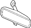 View Interior Rear View Mirror (Rear) Full-Sized Product Image 1 of 3