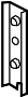 Image of Cowl Side Panel Bracket image for your 2015 Ford F-250 Super Duty 6.2L V8 FLEX A/T 4WD XL Extended Cab Pickup 