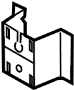 View Truck Cab Back Panel Bracket Full-Sized Product Image