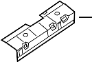 View Roof Side Rail (Front, Rear) Full-Sized Product Image
