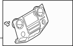 Image of Instrument Panel Trim Panel (Front, Lower) image for your 2009 Ford F-250 Super Duty 6.4L Power-Stroke V8 DIESEL M/T 4WD XL Standard Cab Pickup Fleetside 