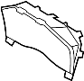 Image of Instrument Panel Lens image for your 2014 Ford F-250 Super Duty  XLT Crew Cab Pickup 