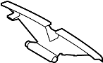 View Windshield Defroster Nozzle (Upper) Full-Sized Product Image 1 of 3