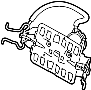 Image of Seat Lumbar Support Cushion (Lower) image for your 2021 Ford Transit-350  XLT Standard Passenger Van 