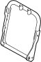 Image of Seat Back Frame (Rear, Upper) image for your 2009 Ford F-150 5.4L Triton V8 FLEX A/T RWD XLT Extended Cab Pickup Fleetside 