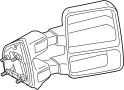 View DC3Z17682AA Full-Sized Product Image for your 2013 Ford F-250 Super Duty 6.7L Power-Stroke V8 DIESEL A/T 4WD XLT Extended Cab Pickup 