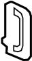 View Door Hinge Cap (Upper, Lower) Full-Sized Product Image 1 of 2
