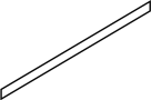 View Door Molding (Lower) Full-Sized Product Image 1 of 2