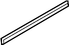 View Back Glass Seal (Rear, Upper, Lower) Full-Sized Product Image 1 of 2