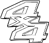 View BC3Z9925622AA Full-Sized Product Image for your 2012 Ford F-250 Super Duty 6.2L V8 FLEX A/T 4WD XLT Extended Cab Pickup Fleetside 