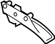 Image of Fuel Tank Strap Bracket (Rear) image for your 2018 Ford Mustang   