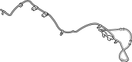 View ABS Wheel Speed Sensor (Rear) Full-Sized Product Image