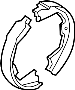 View Parking Brake Shoe Full-Sized Product Image