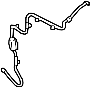 View Headlight Washer Hose Full-Sized Product Image