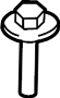View Bolt. Headlight. Grille. (Upper) Full-Sized Product Image