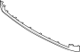 Image of Grille Molding (Front, Lower) image for your 2017 Ford F-150  Raptor Crew Cab Pickup Fleetside 