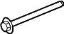 View Engine Water Pump Bolt Full-Sized Product Image