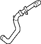 Image of Hose. (Lower). Charge Air Cooling. image for your 1995 Ford F-250   