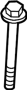 Image of Bolt. Bracket. Housing. (Front, Lower). Air Filter Housing Bolt. image
