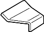 View Running Board End Cap (Rear) Full-Sized Product Image