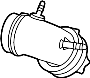 Image of Engine Air Intake Hose (Front, Lower) image for your 2001 Ford F-250 Super Duty 7.3L Power-Stroke V8 DIESEL A/T RWD XL Standard Cab Pickup 