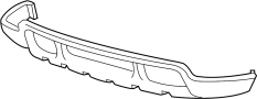 Image of Valance Panel (Upper) image for your 2011 Ford F-150 3.5L EcoBoost V6 A/T 4WD XLT Extended Cab Pickup Fleetside 